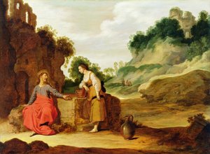 Le Christ et la femme de Samarie, 1635